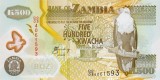 ZAMBIA █ bancnota █ 500 Kwacha █ 2009 █ P-43g █ POLYMER █ UNC █ necirculata