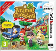 Animal Crossing New Leaf Welcome Amiibo! And Amiibo Card Nintendo 3Ds foto