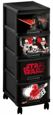 Biblioteca Curver A4 4x10L Star Wars Ep. VIII/Regal Curver A4 4x10L Star Wars Ep. VIII - EC01313 foto