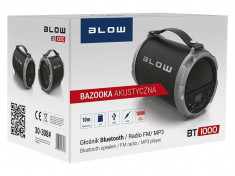 Wireless Blow BT1000/BLOW PORTABLE BLUETOOTH SPEAKER BT1000 BLACK - CM18824 foto