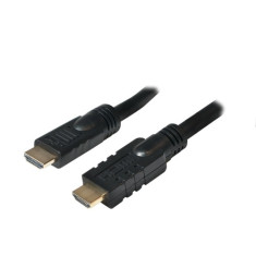 Cablu video Logilink CHA0030 Active HDMI Male - HDMI Male 30m negru foto