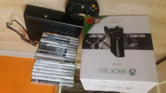 Consola Xbox 360 , 500 GB + controller + 17 jocuri foto