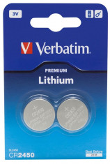 VERBATIM BATERIE LITHIUM CR2450 (2 PCS, BLISTER)/VERBATIM LITHIUM BATTERY CR2450 (2PCS, BLISTER) - CM19348 foto