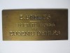 Placheta E.Behles,Societate anonima pentru comertul de masini fostEugeniu Behles, Circulata, Iasi, Printata