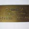 Placheta E.Behles,Societate anonima pentru comertul de masini fostEugeniu Behles
