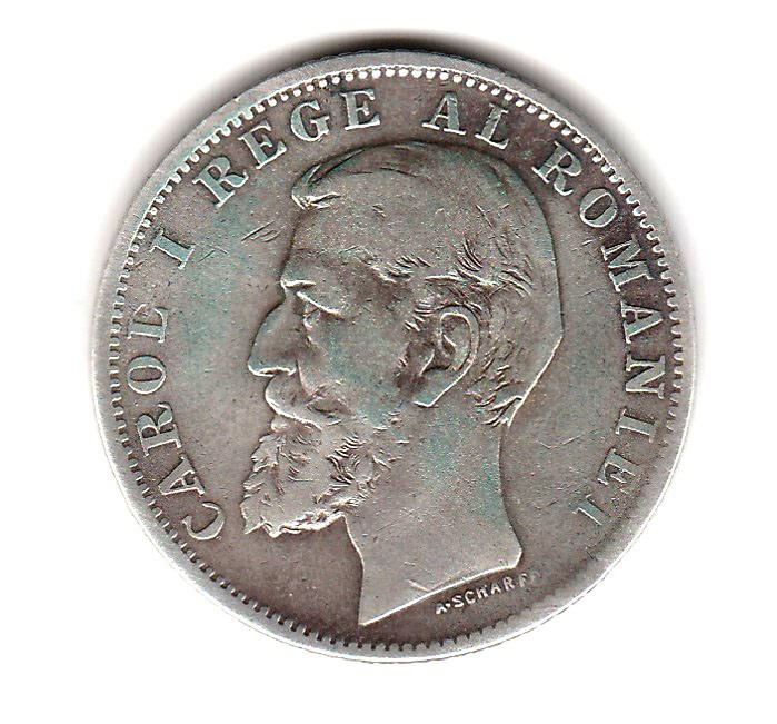 * Moneda 1 leu 1900 - 400