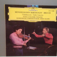 MENDELSSOHN /BRUCH – VIOLIN CONCERTOS - Y.U.KIM (1977/POLYDOR/RFG) - VINIL/NM