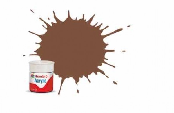 Vopsea Modelism Humbrol 0186 Acrilic Numar 186 Brown Matt 12 Ml Vopsea Modelism Humbrol 0186 Acrilic Numar 186 Brown Matt 12 Ml