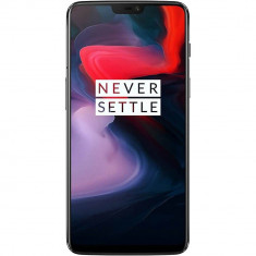 Smartphone OnePlus 6 A6000 64GB Dual Sim 6GB RAM 4G Black Mirror foto