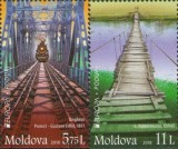 MOLDOVA 2018, EUROPA CEPT, Poduri, serie neuzata, MNH