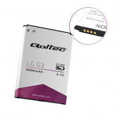 Smartphone-ul Qoltec 52017.LG-G3 (LG 3000mAh 3.7V)/QOLTEC BATTERY FOR LG G3 BL-53YH, 3000MAH - CM19593 foto