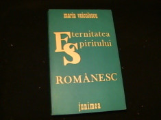 ETERNITATEA SPIRITULUI ROMANESC-MARIN VOICULESCU-232 PG- foto