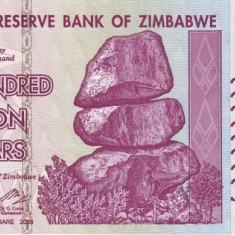 ZIMBABWE █ bancnota █ 500.000.000 Dollars █ 2008 █ P-82 █ UNC █ necirculata