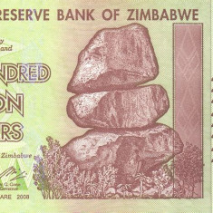 ZIMBABWE █ bancnota █ 200.000.000 Dollars █ 2008 █ P-81 █ UNC █ necirculata
