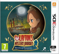 Layton S Mystery Journey Katrielle And The Millionaire S Conspiracy Nintendo 3Ds foto
