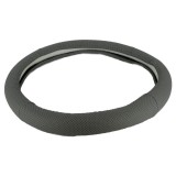 Husa Volan Piele Gri Marimea M (37-39cm) Model 5027 Universal cu Gaurele