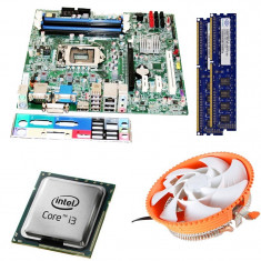 Kit Placa de baza Acer Q67H2-AM, Intel Core i3-2120 3.3GHz, 4GB DDR3, Cooler... foto