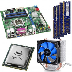 Kit Placa de baza Intel DQ67OW, Intel Core i5-2400 3.4GHz, 4 nuclee, 8GB DDR3,... foto