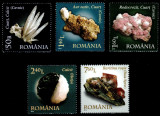 Romania 2010, LP 1865, Minerale - Flori de mina, seria, MNH! LP 16,20 lei, Natura, Nestampilat