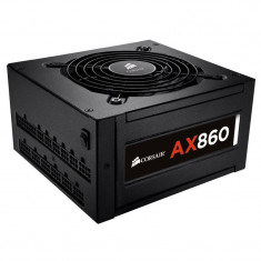 Sursa Corsair AX860W Modulara 80 + Platinum 860W Black foto