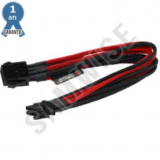 Cablu componente Orico 8-pin ATX Male - 8-pin ATX Female, 0.3m, negru rosu... foto