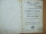 Gramatica limbii latine morfologia si sintaxa Bucuresti 1929 Bujor Chiriac 026