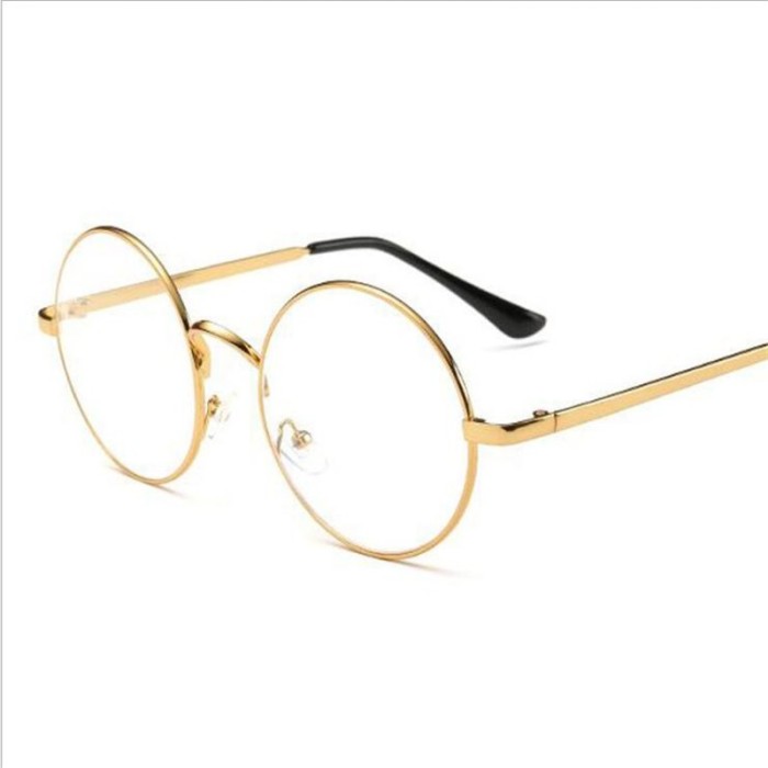 Ochelari Harry potter Rame gold ochelari de vedere stil retro Ochelari Harry potter Rame gold ochelari de vedere stil retro