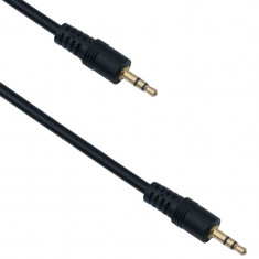 Cablu Audio DeTech Jack 3.5mm Tata-Tata, 1.5m foto