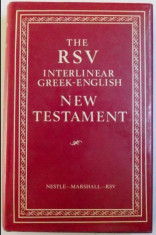 Noul Testament editie juxtalineara greaca-engleza /ed.? Alfred Marshall foto