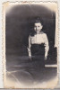 Bnk foto - Copil in uniforma de marinar - anii `60, Alb-Negru, Romania de la 1950, Portrete