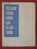 Dictionar tehnic ceh - roman, roman - ceh