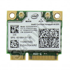 Modul wireless Intel ADVANCED-N 6205 Half pentru laptop, 802.11n A/B/G/N,... foto