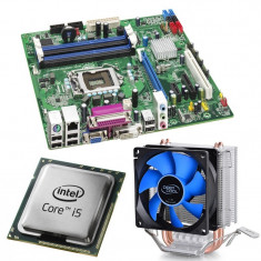 Kit Placa de baza Intel DQ67OW, Intel Core i5-2400 3.4GHz, 4 nuclee, Cooler... foto