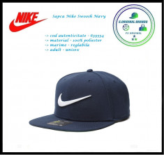 In STOC! Sapca Nike Swoosh - Poliester- Reglabila - Cod autenticitate 639534-451 foto