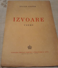 IULIAN VESPER - IZVOARE foto