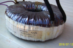 Transformator toroidal 220v la 12v si 250w foto