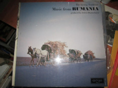 vinil nou music from rumania made in england editie limitata d1 foto