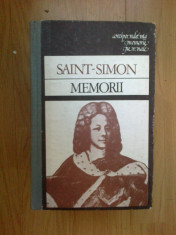 e2 Memorii - Saint-Simon foto