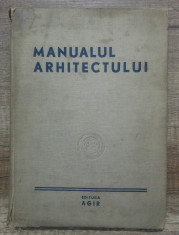 Manualul arhitectului - E. Neufert// semnatura scenograf Paul Bortnovschi foto