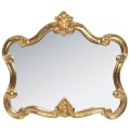 Oglinda din rasina Antique Gold 80x70