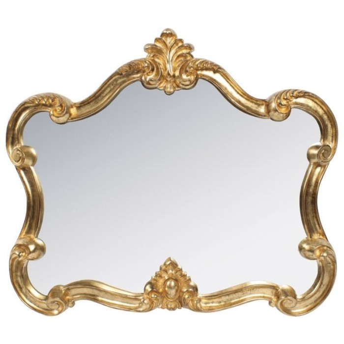 Oglinda din rasina Antique Gold 80x70 Oglinda din rasina Antique Gold 80x70