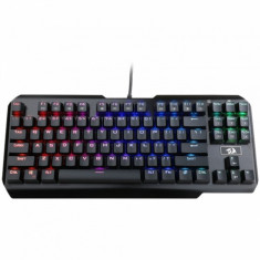 Tastatura Redragon Usas RGB , Gaming , Mecanica , LED RGB , Negru foto