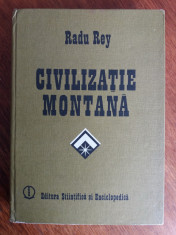 Civilizatie montana - Radu Rey (autograf) / R6P4S foto