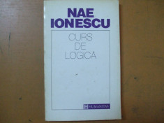 Nae Ionescu Curs de logica Bucuresti 1993 foto