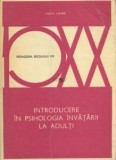 Hans Lowe - Introducere &icirc;n psihologia &icirc;nvățării la adulți