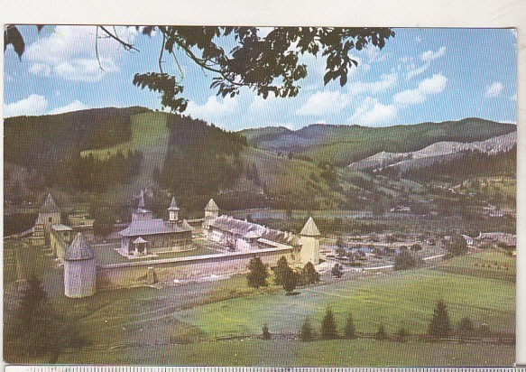 bnk cp Manastirea Sucevita - Vedere - necirculata