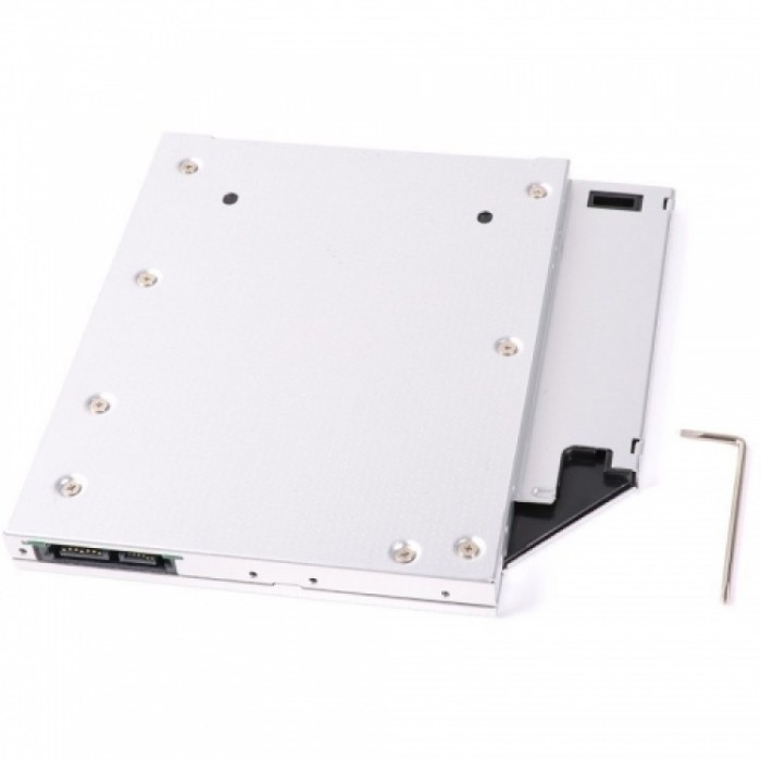 Adaptor laptop pentru instalarea un HDD sau SSD de 2.5 inch Orico Caddy Tray foto mare Adaptor laptop pentru instalarea un HDD sau SSD de 2.5 inch Orico Caddy Tray foto mare