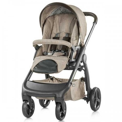 Carucior Aurora 3 in 1 2018 Frappe Linen Melange foto mare Carucior Aurora 3 in 1 2018 Frappe Linen Melange foto mare