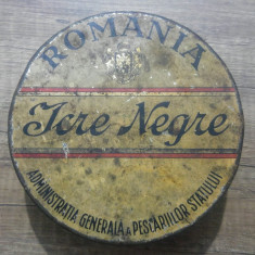 Cutie Icre Negre Romania din perioada interbelica