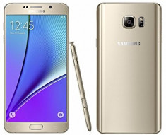 Samsung Galaxy Note 5 gold 32Gb dual-sim garantie 24 luni foto